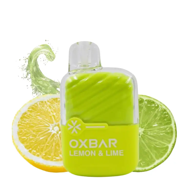 oxbar mini lima limon pods desechables en the good shisha
