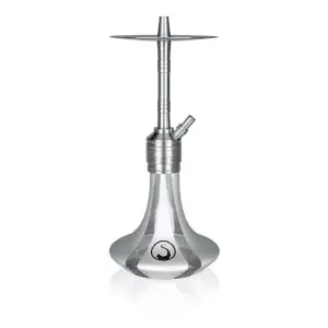 steamulation pro x mini gen II silver matt en the good shisha