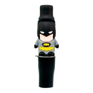 Boquilla personal de silicona para cachimba con diseño de superhéroe