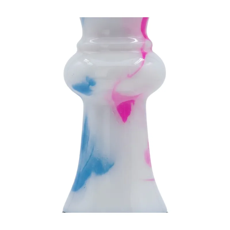 Cachimba Diana Hookah Mikro portátil de 35 cm en acero inoxidable y aluminio con mástil de resina personalizable y sistema de purga innovador en The Good Shisha