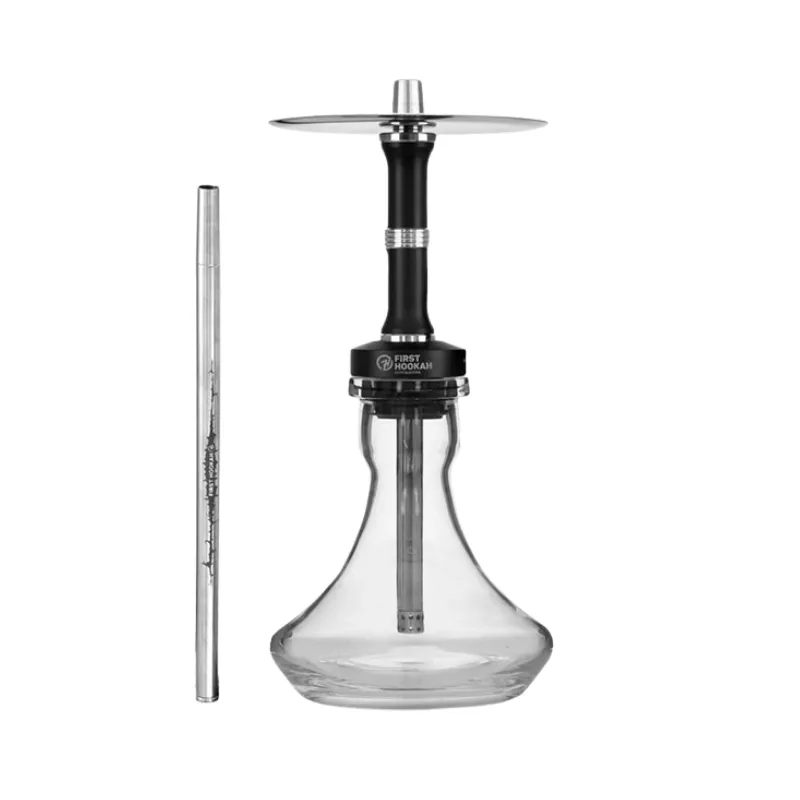 Cachimba First Hookah Core Light Mini rusa premium fabricada en acero V2A y poliacetal con diseño compacto, tiro ajustable, manguera, base y boquilla incluidas en The Good Shisha