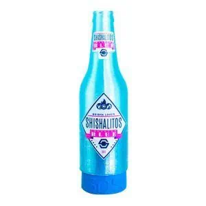 Boquilla personal 3D Shishalitos con forma de botellín azul