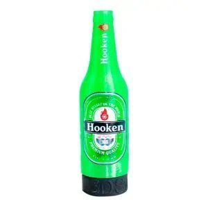 Boquilla personal 3D Hookeineken verde con etiqueta