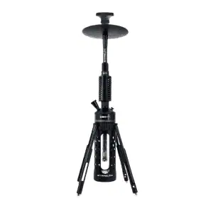 Cachimba Starbuzz Carbine con mástil forma de arma, base de cuatro patas y LED de colores