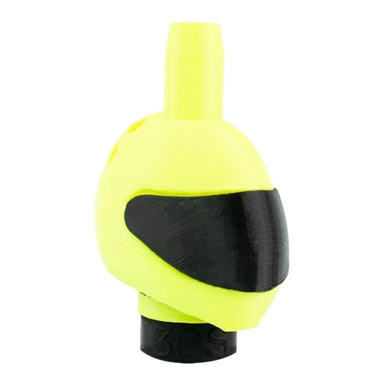 Boquilla casco de moto para cachimba impresa en 3D