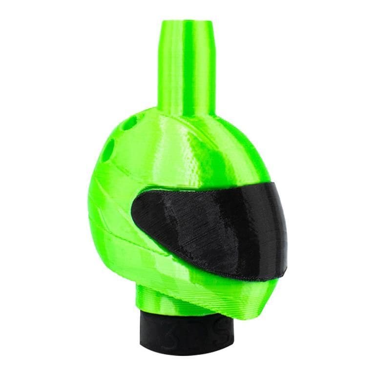 Boquilla casco de moto para cachimba impresa en 3D
