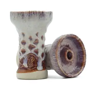 Cazoleta HC MESH de barro HC HighFire con chamota americana y textura rugosa