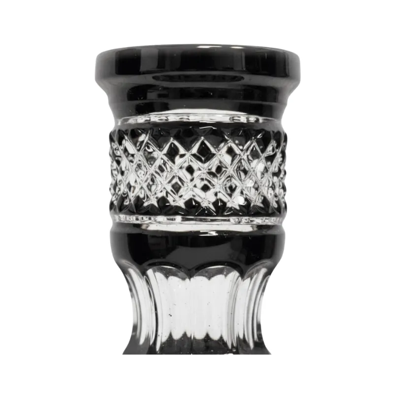 Base Caesar Mini Lotos 2 Black de cristal negro