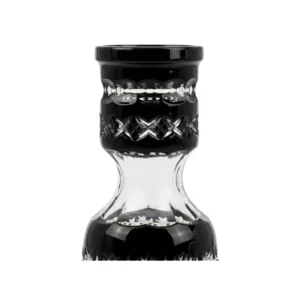 Base Caesar Mini Paula Black Tradi de cristal negro