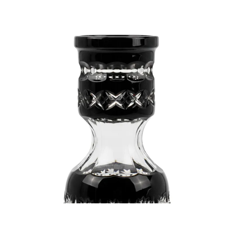 Base Caesar Mini Paula Black Tradi de cristal negro