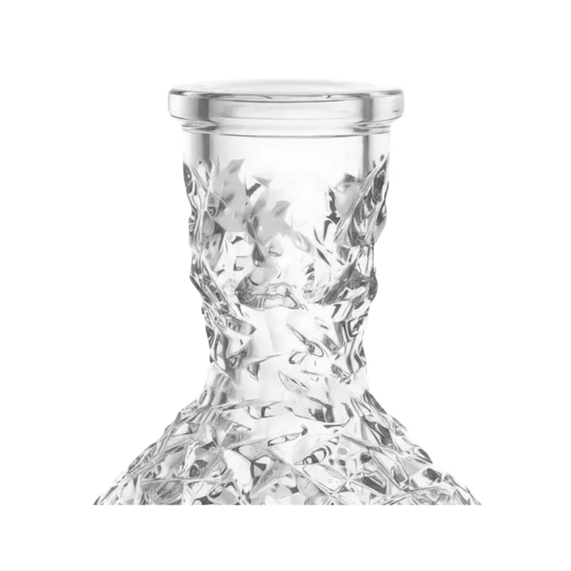 Base Caesar Mini Rock Drop Clear de cristal transparente