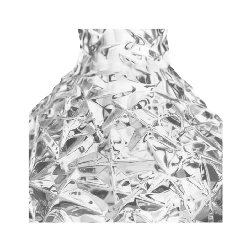 Base Caesar Mini Rock Drop Clear de cristal transparente