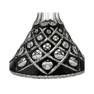 Base Caesar Mini Sultan Black de cristal negro