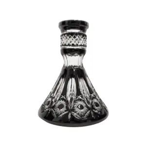 Base Caesar Mini Lotos 2 Black de cristal negro