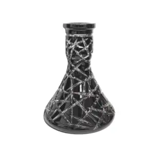 Base Caesar Mini Taiga Black de cristal negro