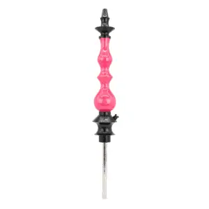 Cachimba Regal Hookah Queen All Pink con madera tratada y acabado rosa brillante