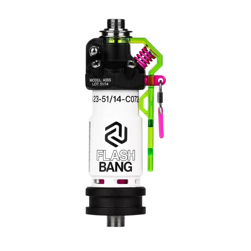 Cachimba Amotion Flash Bang Toxic alemana de 40 cm con mástil de más de 30 piezas y plato grabado a láser