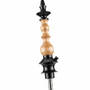Cachimba Regal Hookah Queen Clear Satin con madera tratada y acabado mate elegante