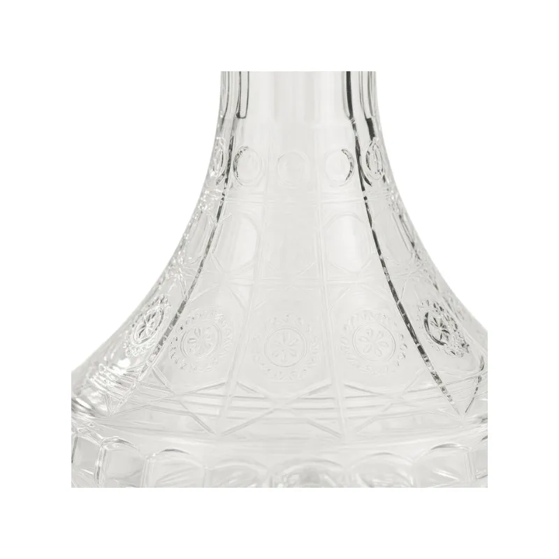Base rusa Mini Indian de Mr. Shisha en cristal templado tallado