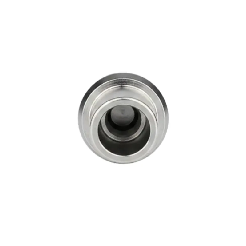 Conector de manguera Voodoo Smoke de acero inoxidable