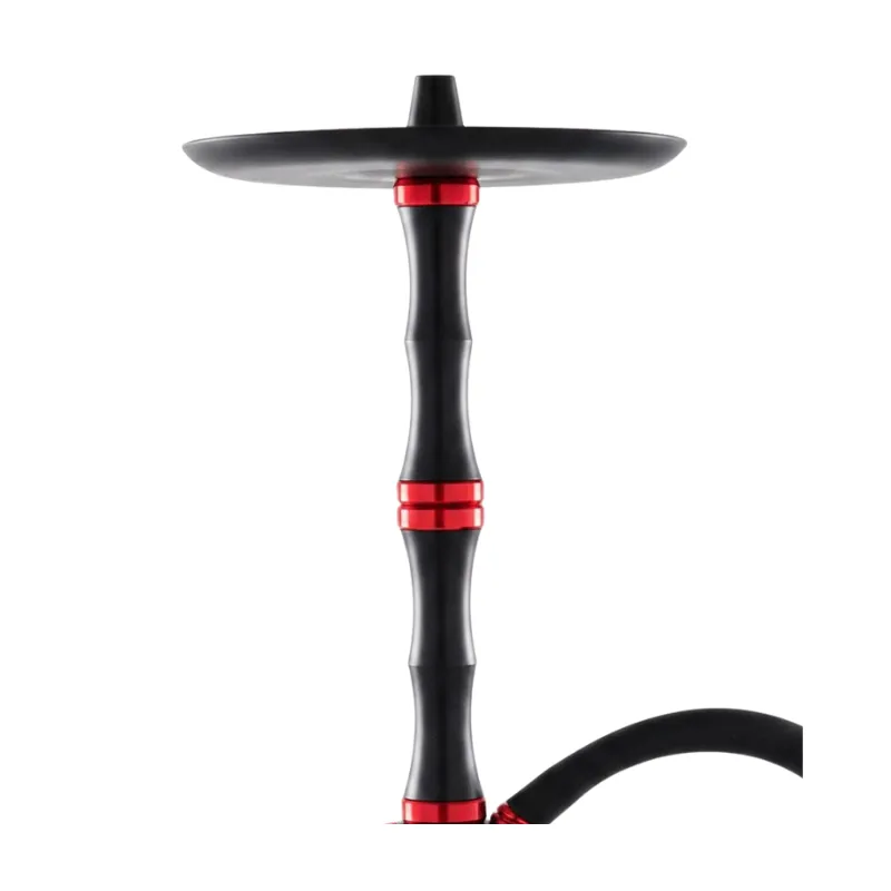 Cachimba MS Day And Night Mashisha de 55 cm de altura inspirada en la famosa marca rusa Panda Hookah con diseño minimalista que no sacrifica el rendimiento, fabricada en aluminio de alta calidad ligero y duradero, set completo con base resistente, manguera flexible, boquilla cómoda y pinzas en The Good Shisha