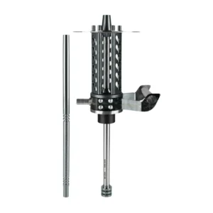 Cachimba Shi Carver MicroGun Black Edition rusa edición limitada de 50 unidades en acero inoxidable V2A con cámara giratoria 360 grados y acabado Black