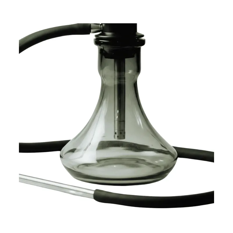 Cachimba Tempus Mini griega de acero inoxidable con purga efecto cascada por las grecas
