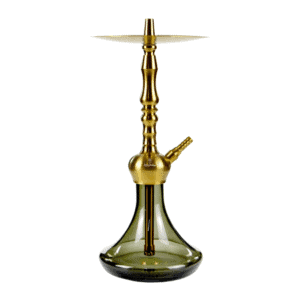 Cachimba Mr Shisha Mini Legend 2.0 de 45 cm en acero inoxidable V2A con purga vertical