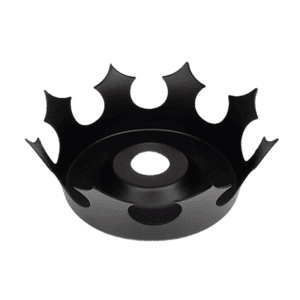 Plato Corona Crown para cachimba de acero inoxidable