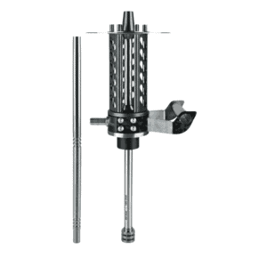 Cachimba Shi Carver MicroGun Black Edition rusa edición limitada de 50 unidades en acero inoxidable V2A con cámara giratoria 360 grados y acabado Black