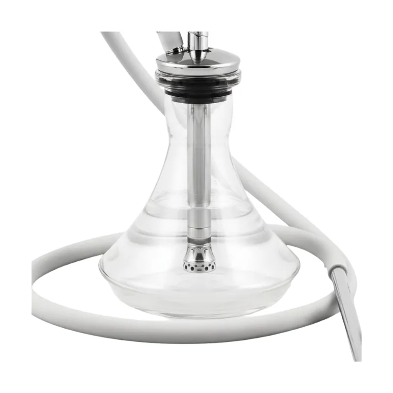 Cachimba AVION Stick RS Mini rusa en acero inoxidable de calidad quirúrgica y nylon con sistema de purga único, 4 bolas de purga, conector rápido y difusor desenroscable en The Good Shisha