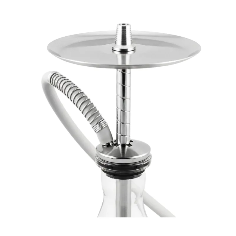Cachimba AVION Stick RS Mini rusa en acero inoxidable de calidad quirúrgica y nylon con sistema de purga único, 4 bolas de purga, conector rápido y difusor desenroscable en The Good Shisha