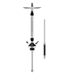Cachimba Conceptic Design Steel rusa con acero inoxidable, fibra de carbono y grabados láser exclusivos