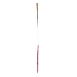 Cepillo limpieza 88cm mástil cachimba que elimina melaza, cenizas y residuos del interior