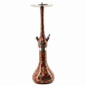 Cachimba Wookah Custom LV exclusiva en madera artesanal con logos LV personalizados a mano
