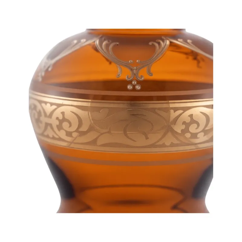 Base El Nefes Bohemian Jumbo de cristal de Bohemia de 26 cm
