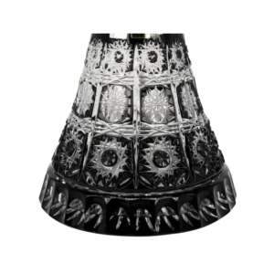 Base Caesar Trumpet Paula Black en negro brillante