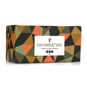 Carbón Cocobration 27mm para cachimba de cáscara de coco natural