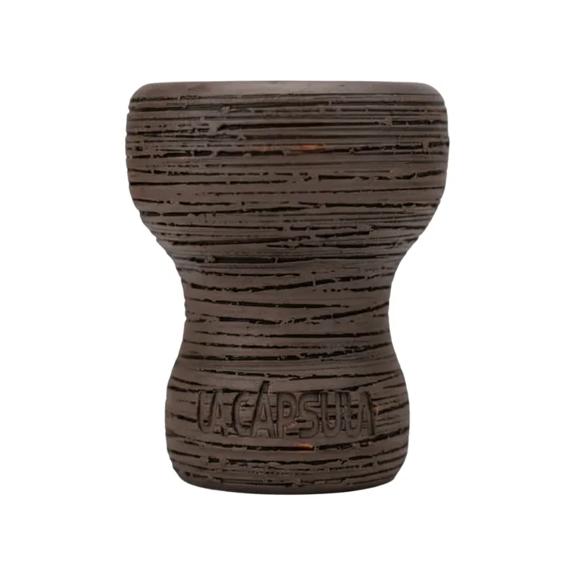 Cazoleta Capsula Bowl Turkish de barro rojo con carga cóncava estilo turco
