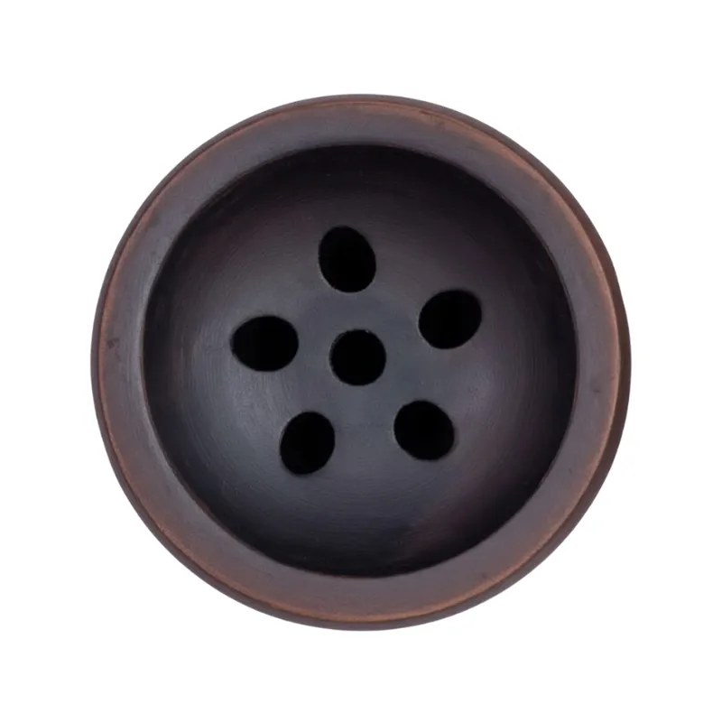 Cazoleta Cosmo Bowl Asia de barro rojo estilo japonés con letras decorativas