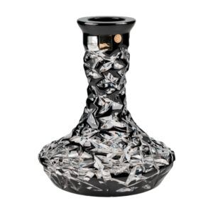 Base Caesar Mini Rock Art Black tallada en negro