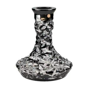Base Caesar Mini Rock Art Black tallada en negro