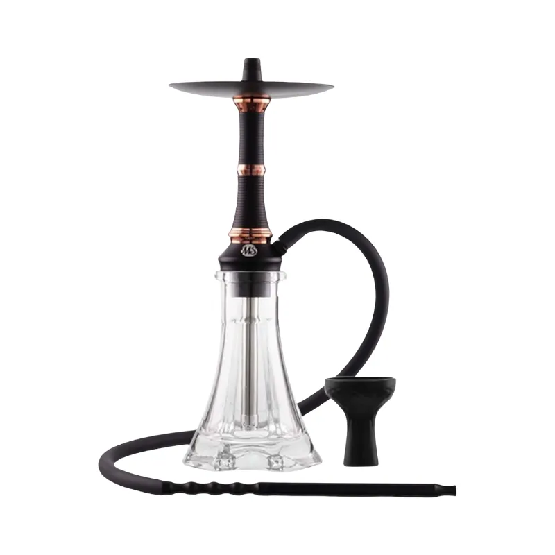 Pack cachimba MS Camelia de la marca Mashisha con cazoleta de alta calidad, gestor de calor, papel aluminio, punzón, hornillo eléctrico y 1 kg de carbón natural en The Good Shisha