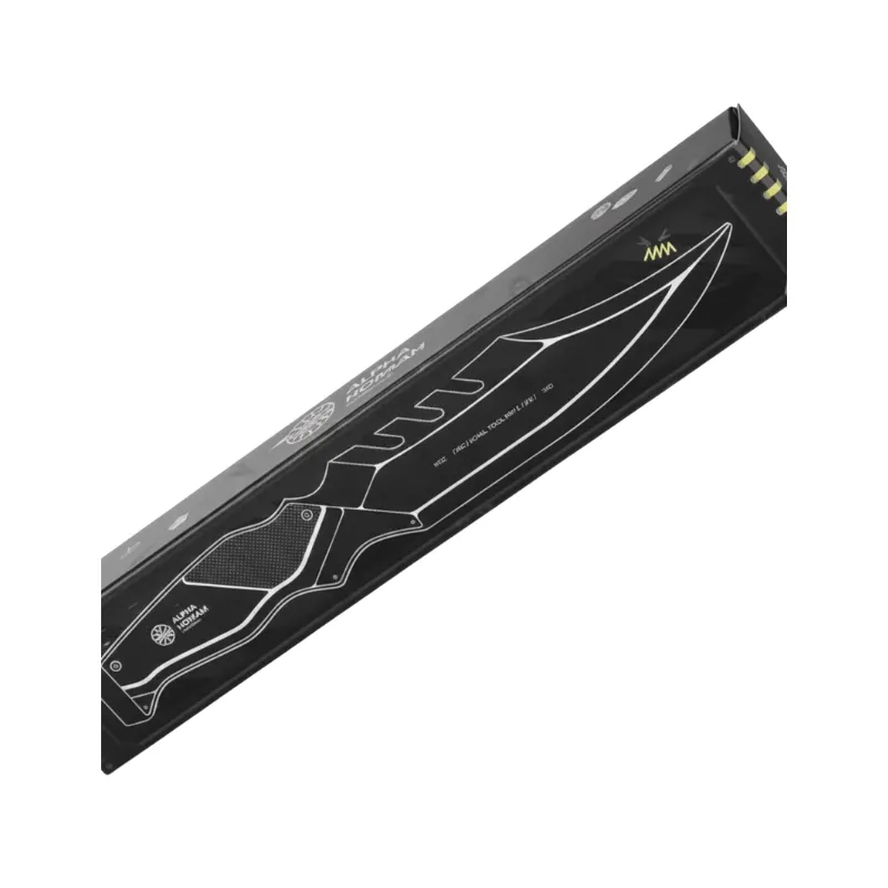 Pinzas Alpha Hookah 23 cm de acero inoxidable para carbón