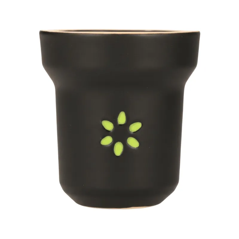 Cazoleta Solaris Dark Matter hecha a mano con diseño de maceta