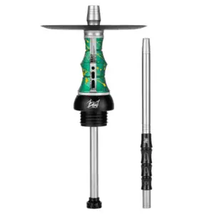 Cachimba Alpha Beat Splash en aluminio anodizado mate con conector magnético y difusor extraíble