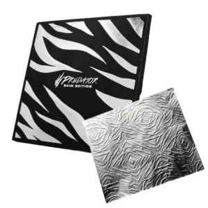 Papel aluminio Predator Skin Edition con superficie ondulada