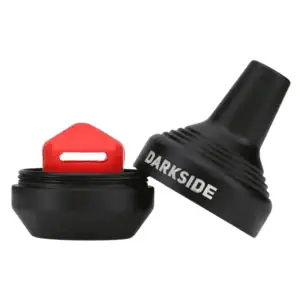 Recogemelaza Darkside para cachimba de aluminio anodizado