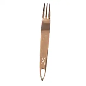 Tenedor Hoob Bronze para cachimba de acero inoxidable