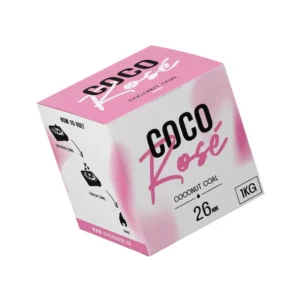 Carbón CocoRosé 26mm para cachimba natural premium